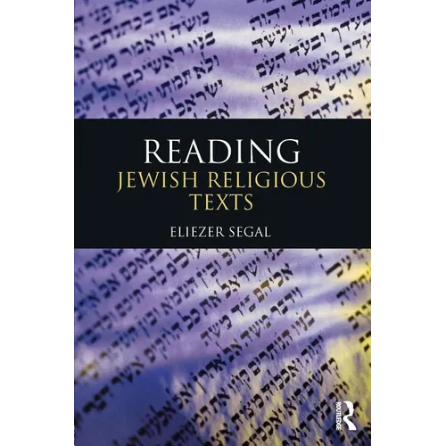 Reading Jewish Religious Texts