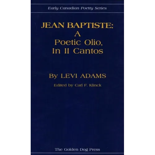 Jean Baptiste: A Poetic Olio, in II Cantos