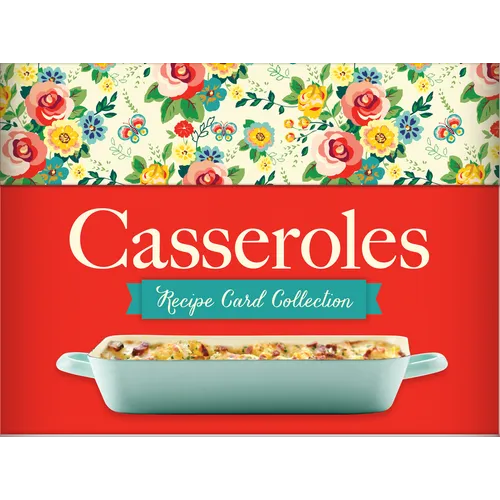 Casseroles Recipe Card Collection Tin