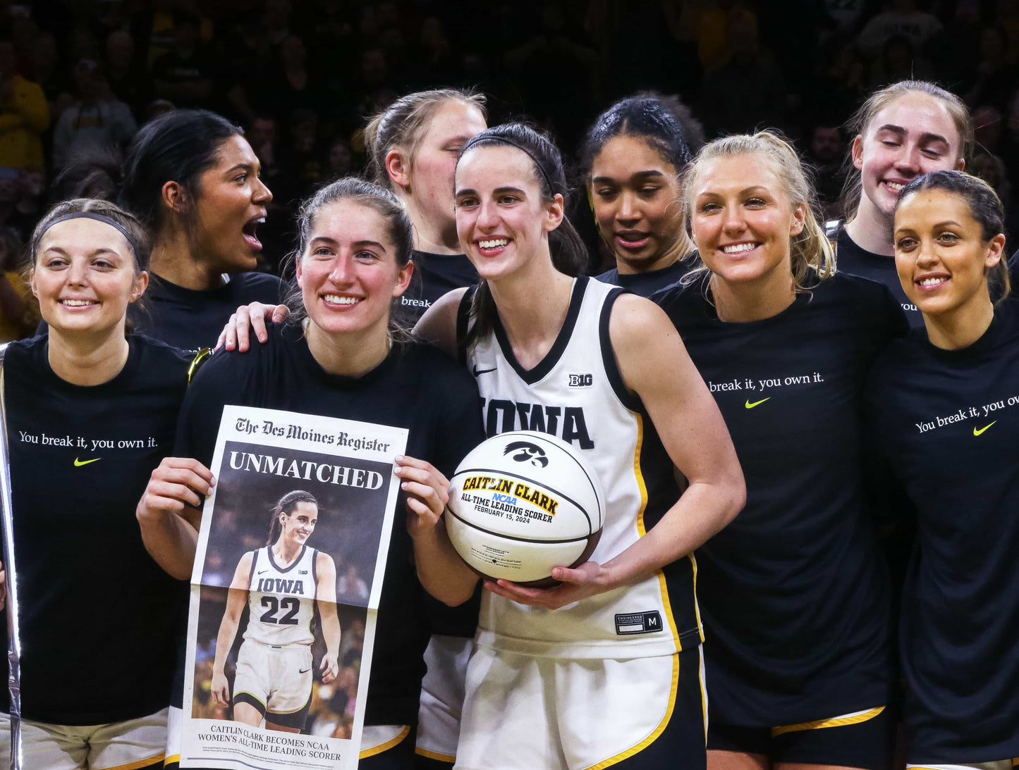 Unmatched: Caitlin Clark’s Remarkable Journey, From Her Iowa High School Career to Breaking Collegiate Records and Captivating the Nation Book
