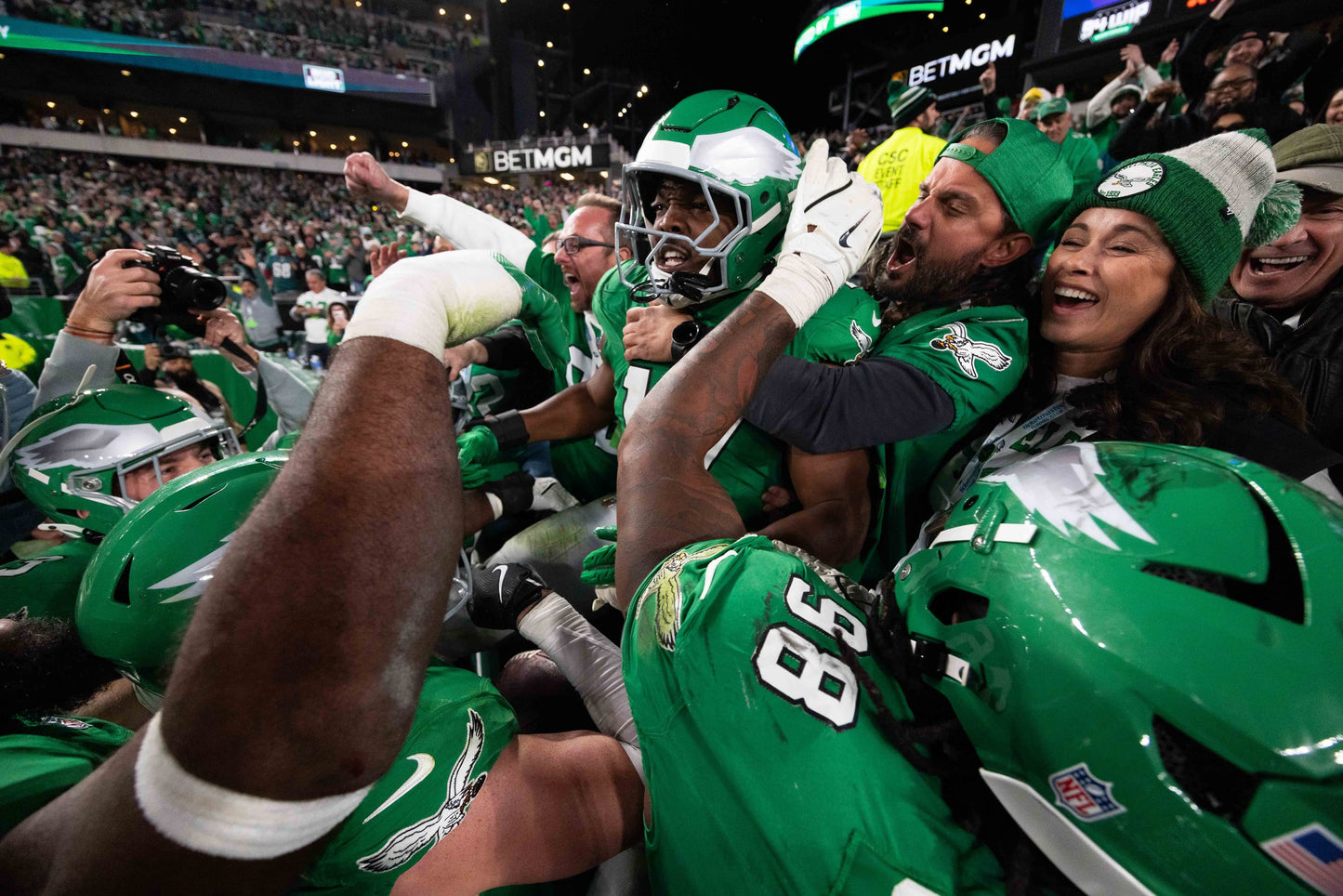 Flying High: How the Eagles Soared to the Championship Book