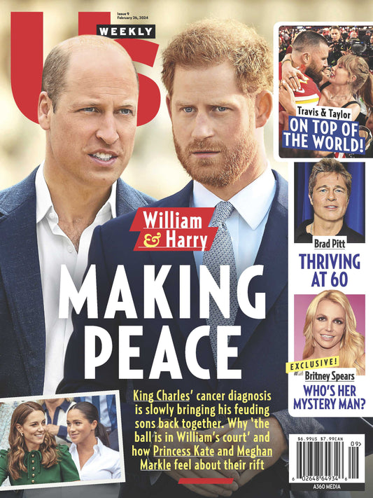 Us Weekly - 02.26.24 Prince William and Prince Harry Making Peace