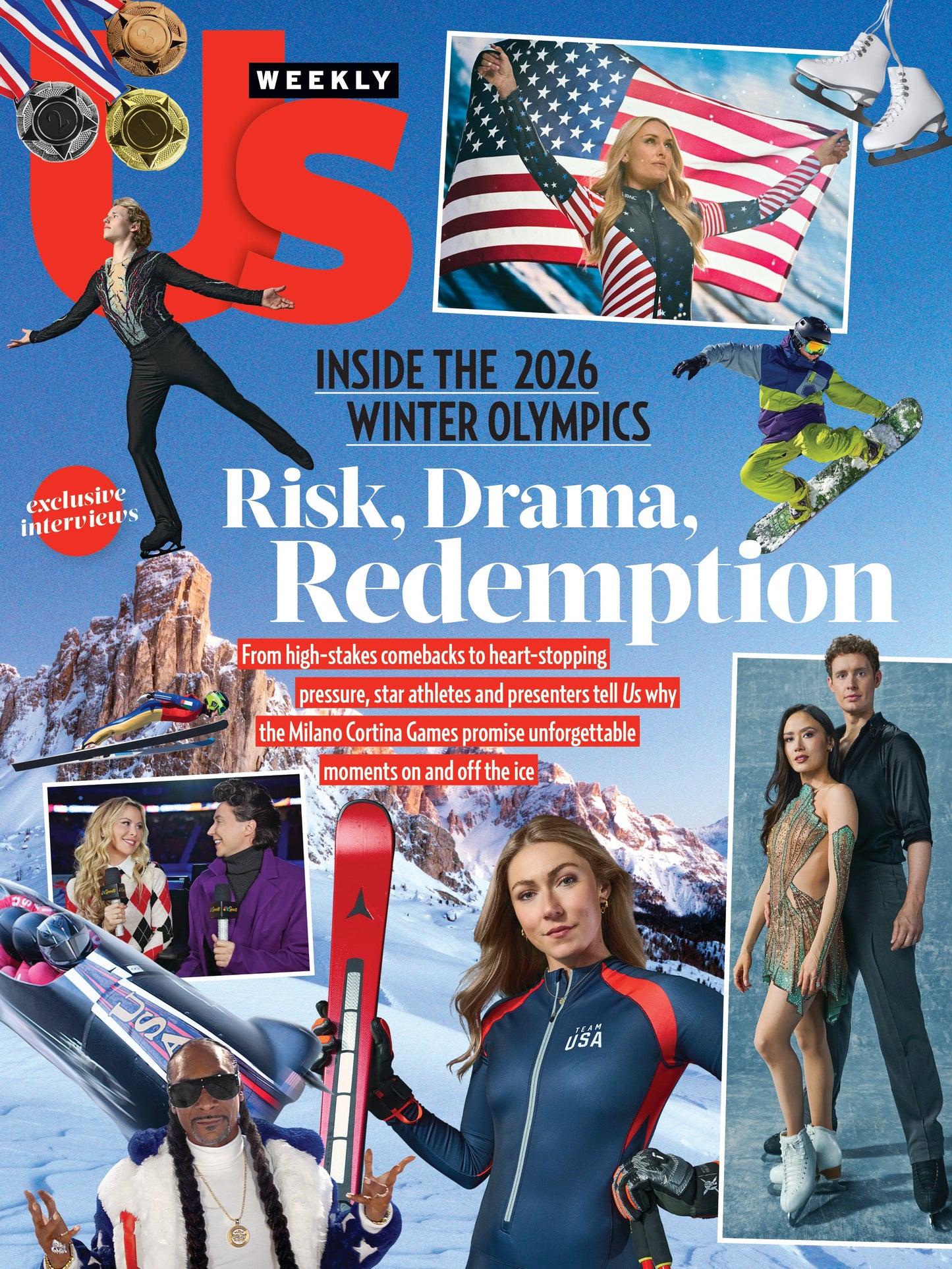 Us Weekly - 02.16.26: Justin Baldoni & Blake Lively's Private Texts Leaked, How Their Public Fallout Divided Hollywood, Winter Olympics 2026 Preview, Controversies, Challenges & More!