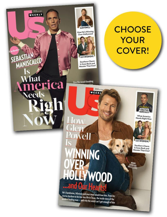 Us Weekly - 11.24.25: Glen Powell Winning Over Hollywood & Our Hearts, Comedy Star, Sebastian Maniscalco On What America Needs Right Now, Southern Charm Returns With Drama, Secrets & More!