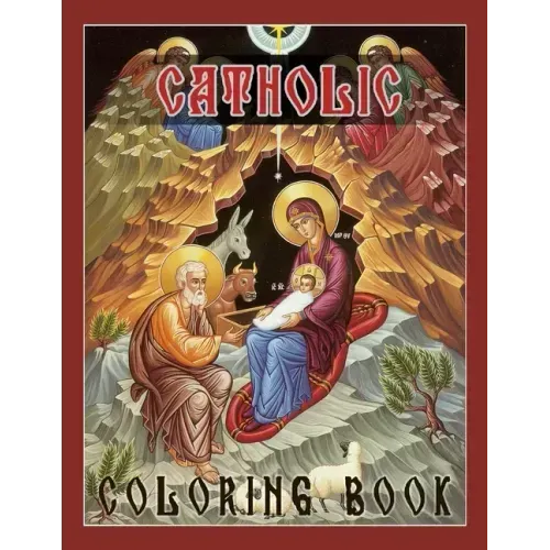 Catholic Coloring Book: Catholic Saints for Kids, Heavenly Friends, Catholic Coloring Books for Kids