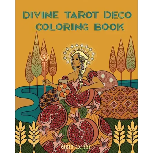 Divine Deco Tarot Coloring Book