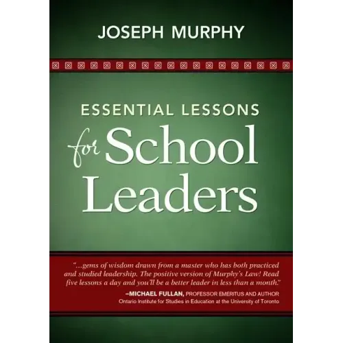 Essential Lessons for School Leaders