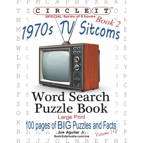 Circle It, 1970s Sitcoms Facts, Book 2, Word Search, Puzzle Book