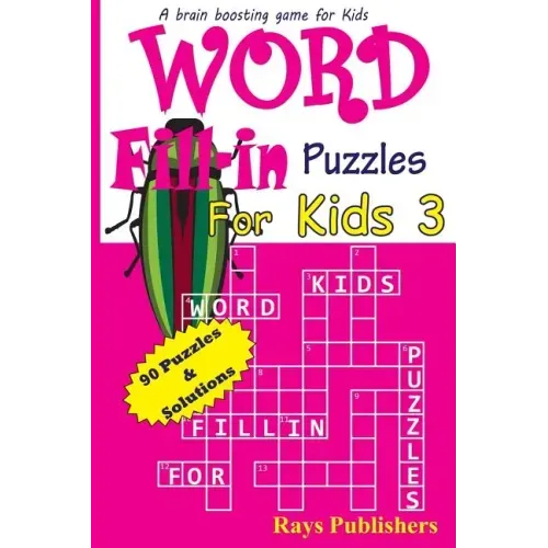 Word Fill-in Puzzles for Kids 3