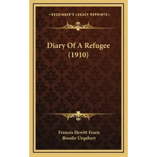 Diary of a Refugee (1910)