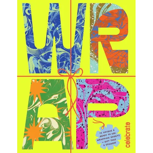 Wrap: Celebrate - Gift Wrapping Paper Book with Gift Tags
