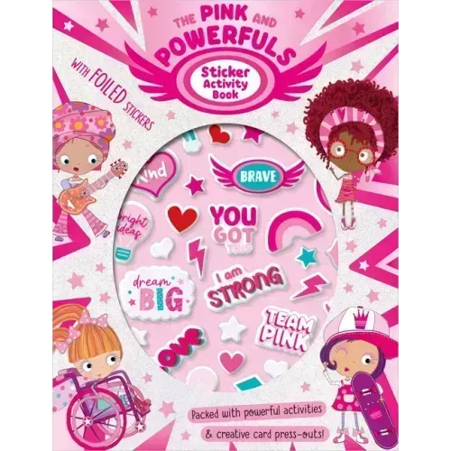 The Pink and Powerfuls Sticker Activity Book