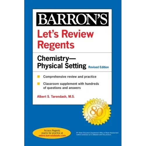Let's Review Regents: Chemistry--Physical Setting Revised Edition
