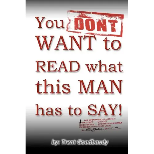 You DON'T WANT to READ what this MAN has to SAY!