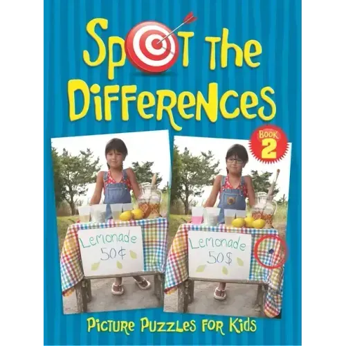 Spot the Differences Picture Puzzles for Kids Book 2