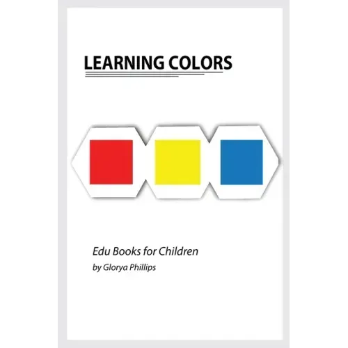 Learning Colors: Montessori colors book, bits of intelligence for baby and toddler, children's book, learning resources.