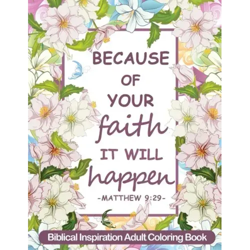 Biblical Inspiration Adult Coloring Book: Christian Coloring Book