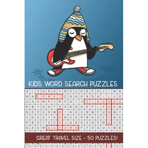 Kids Word Search Puzzles: Great Travel Size Word Seek & Find Puzzle Book for Boys & Girls