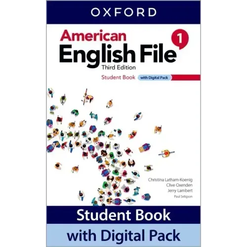 American English File 3e Student Book Level 1 Digital Pack