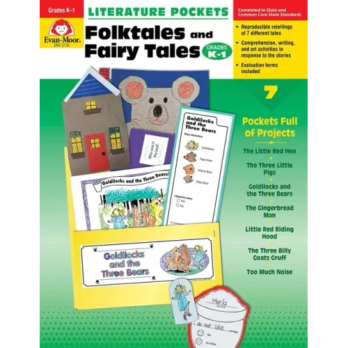 Literature Pockets: Folktales & Fairy Tales, Kindergarten Grade 1 Teacher Resource