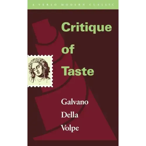 Critique of Taste