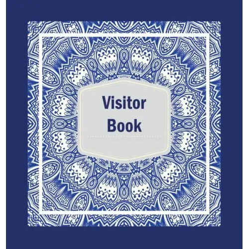 Visitor Book (Hardcover): Log Book, record book