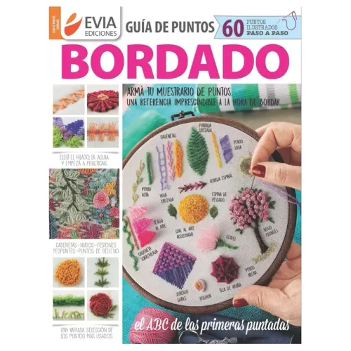 Bordado: guía de puntos