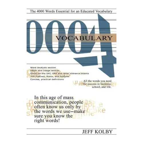 Vocabulary 4000: The 4000 Words Essential for an Educated Vocabulary