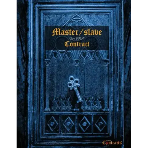 Master/slave Gay BDSM Contract (male slave)