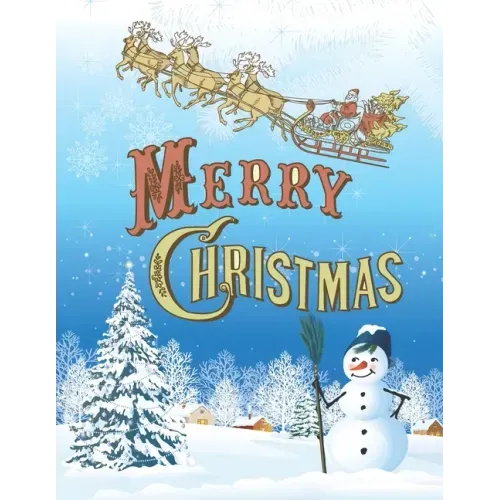Merry Christmas: A Beautiful Coloring Book With Christmas Design For Kids