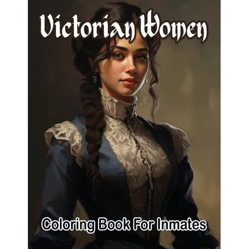 Victorian woman coloring book for inmates
