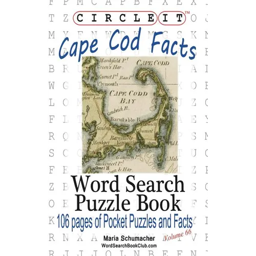 Circle It, Cape Cod Facts, Word Search, Puzzle Book