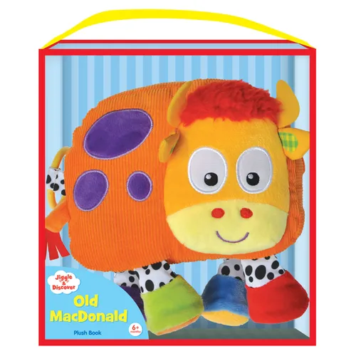 Jiggle & Discover: Old MacDonald (Plush Book)