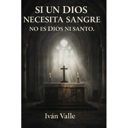 Si un dios necesita sangre no es dios ni santo.