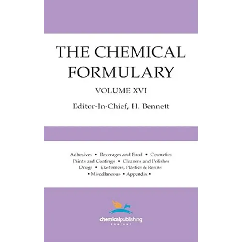 The Chemical Formulary, Volume 16