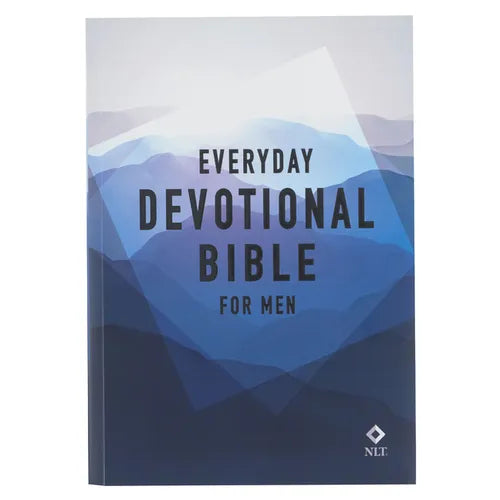 NLT Holy Bible Everyday Devotional Bible for Men New Living Translation