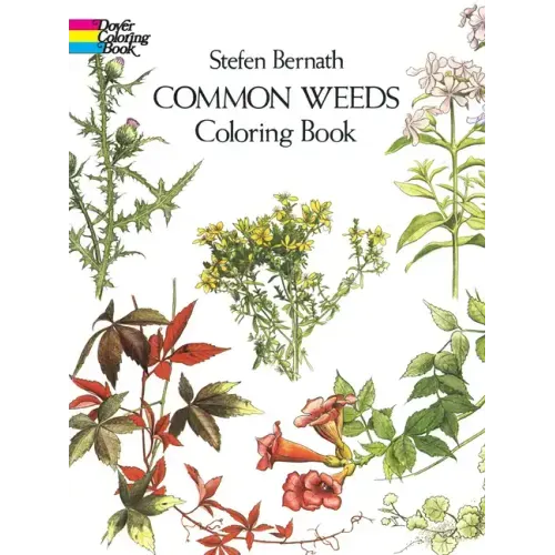 Common Weeds Coloring Book