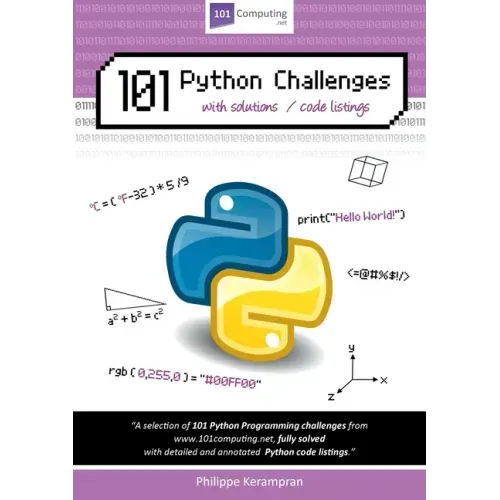 101 Python Challenges with Solutions / Code Listings