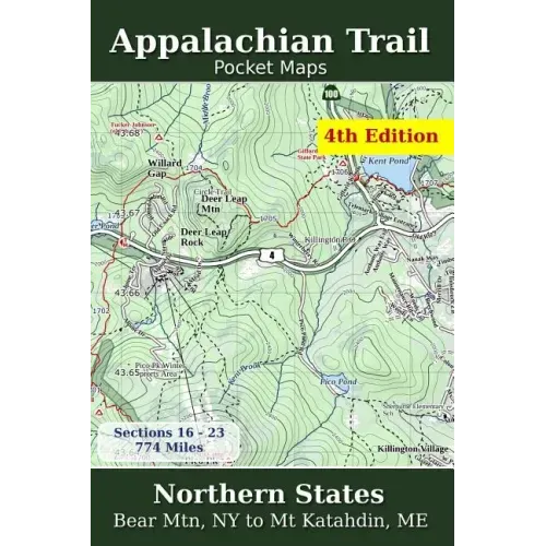 Appalachian Trail Pocket Maps - Northern States