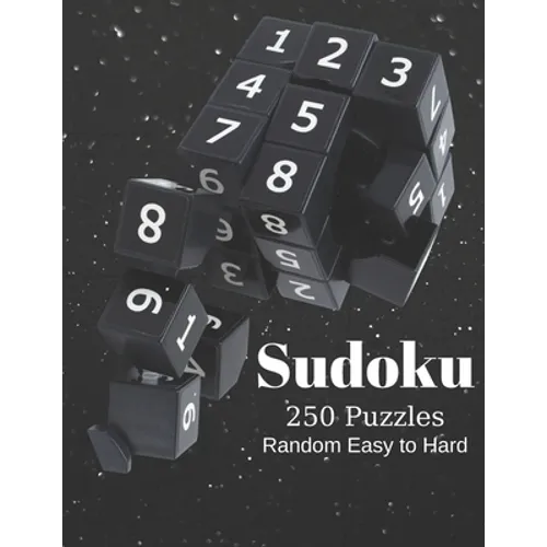 Sudoku 250 Puzzles Random Easy To Hard: Sudoku Puzzle Book For Adults And Kids With Solution, To Keep The Mind Trained