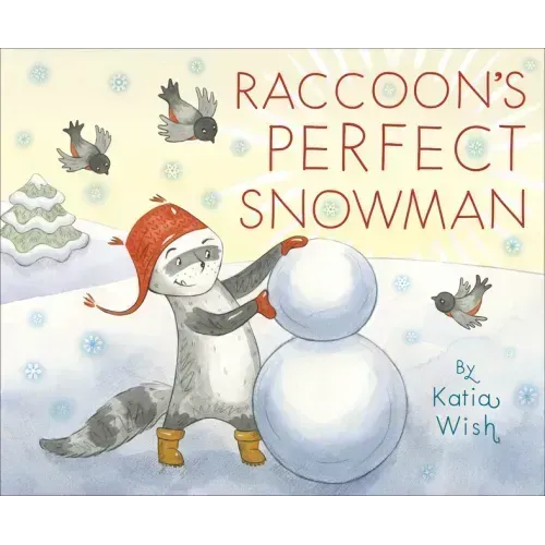 Raccoon's Perfect Snowman