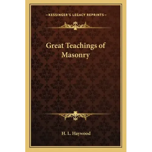 Great Teachings of Masonry