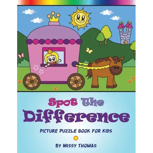 Spot The Difference - Picture Puzzle Book For Kids