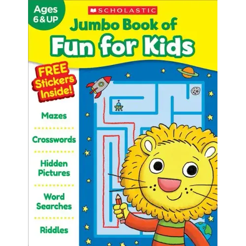 Jumbo Book of Fun for Kids Workbook
