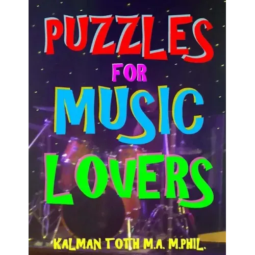 Puzzles for Music Lovers: 111 Large Print Music Themed Word Search Puzzles