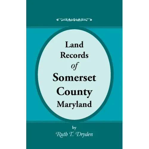 Land Records of Somerset County, Maryland