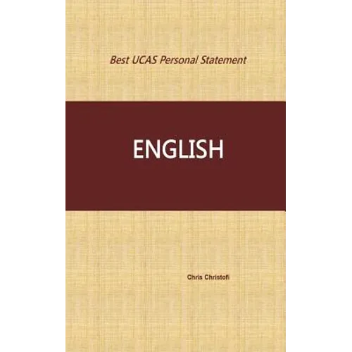 Best UCAS Personal Statement: English