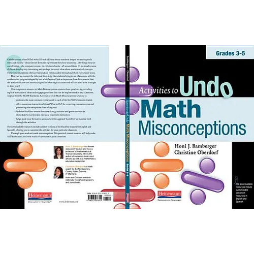 Activities to Undo Math Misconceptions, Grades 3-5