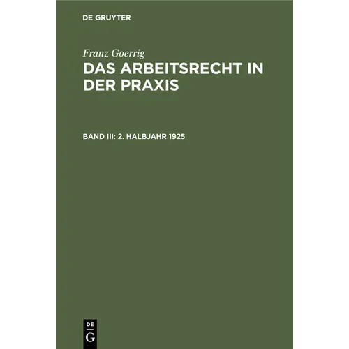 2. Halbjahr 1925
