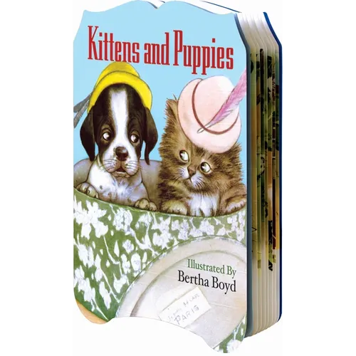 Kittens and Puppies Shape Book